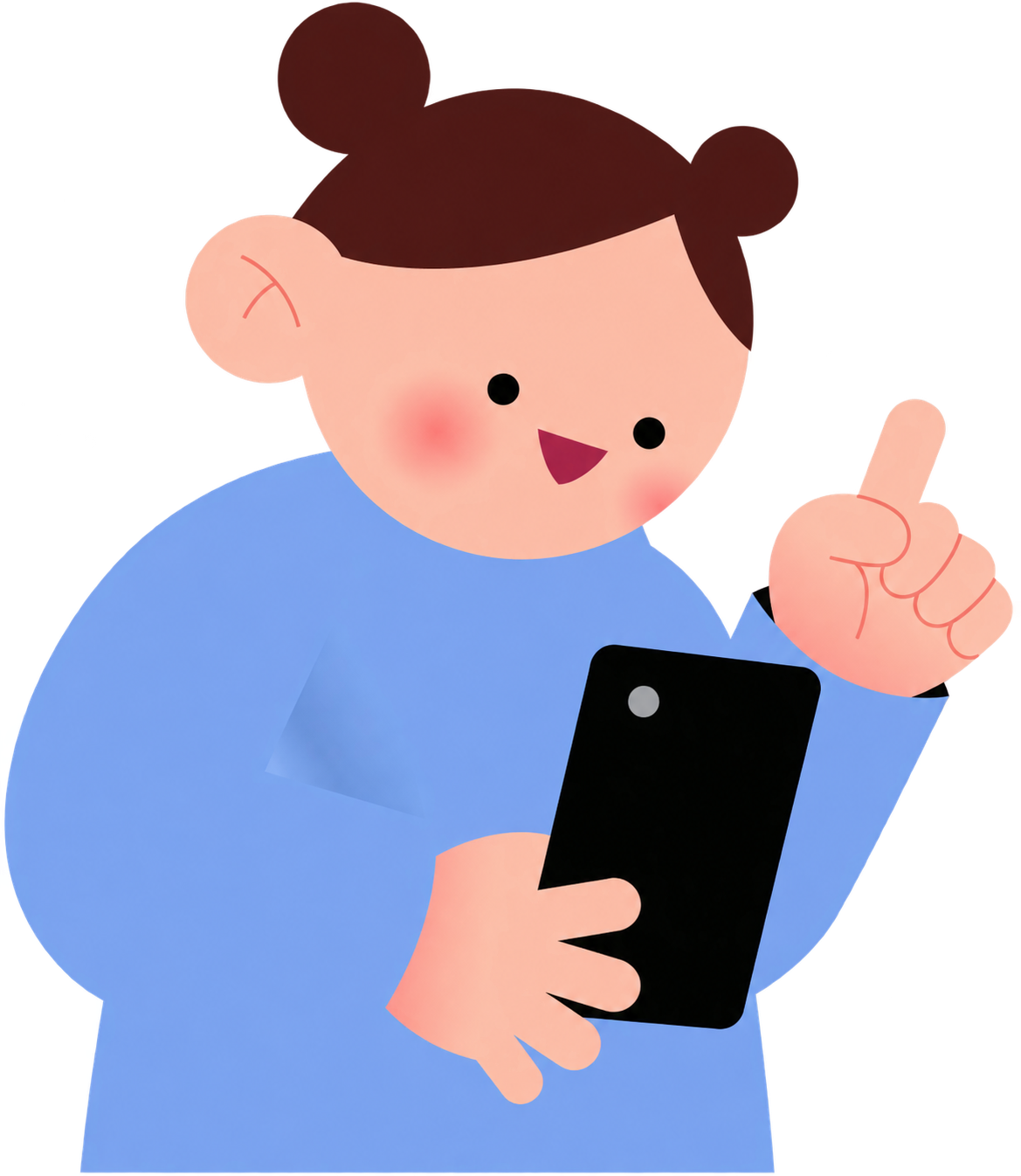 학습 알림을 확인하는 학습자