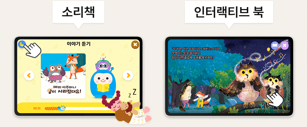 소리책, 인터랙티브 북